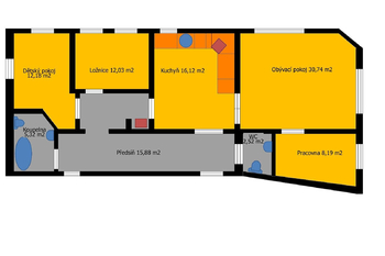 Pronájem bytu 4+1 v osobním vlastnictví 103 m², Kolín