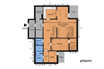 Prodej domu 226 m², Popovičky