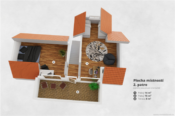 Pronájem bytu 4+1 v osobním vlastnictví 82 m², Praha 6 - Vokovice