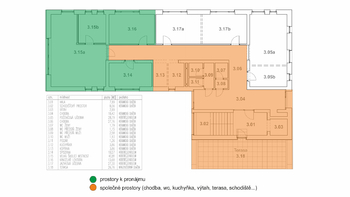 Pronájem kancelářských prostor 65 m², Brno