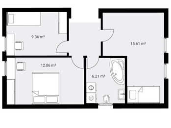 Pronájem domu 137 m², Třebotov