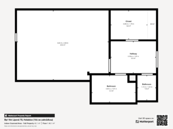 Pronájem bytu 1+kk v osobním vlastnictví 48 m², Holubice