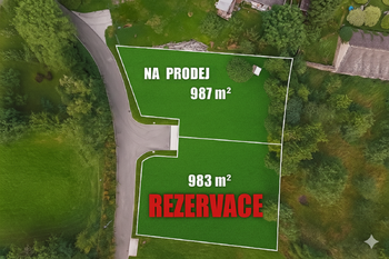 Prodej pozemku 987 m², Tuchlovice