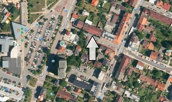 Orientační mapa - Pronájem bytu 3+kk v osobním vlastnictví 78 m², České Budějovice