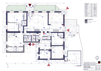 Půdorys 1NP - Prodej ubytovacího zařízení 818 m², Karolinka