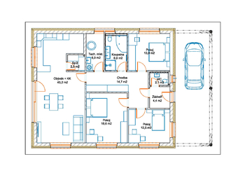 Pronájem domu 127 m², Břasy