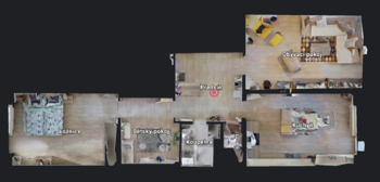 Pronájem bytu 2+1 v osobním vlastnictví 88 m², Příbram