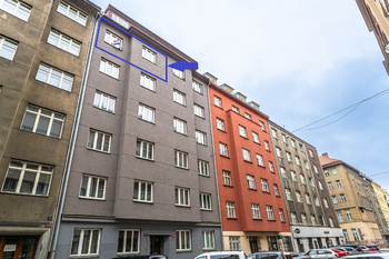 Pronájem bytu 2+kk v družstevním vlastnictví 46 m², Praha 7 - Holešovice