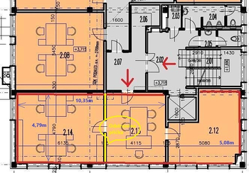 Pronájem kancelářských prostor 74 m², Praha 10 - Strašnice