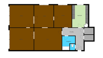 Pronájem bytu 4+1 v osobním vlastnictví 120 m², Praha 5 - Malá Strana