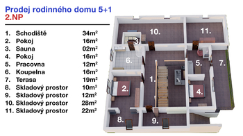 Prodej domu 273 m², Buš