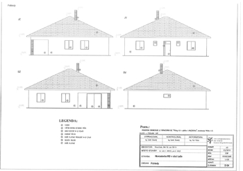 pohledy projektové dokumentace - Prodej pozemku 1177 m², Luže