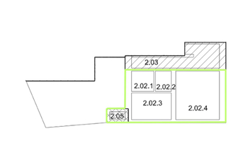 Pronájem bytu 2+kk v osobním vlastnictví 57 m², Olomouc