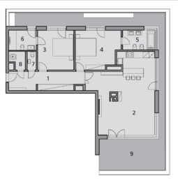 Pronájem bytu 3+kk v osobním vlastnictví 174 m², Praha 5 - Smíchov