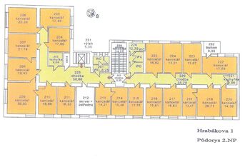 Pronájem kancelářských prostor 43 m², Ostrava