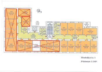 Pronájem kancelářských prostor 346 m², Ostrava