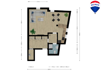 Prodej bytu 2+kk v osobním vlastnictví 50 m², Česká Lípa