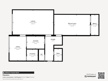 Prodej bytu 2+1 v osobním vlastnictví 65 m², Chomutov