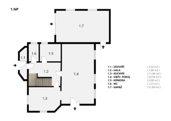 Prodej domu 110 m², Ústí nad Labem