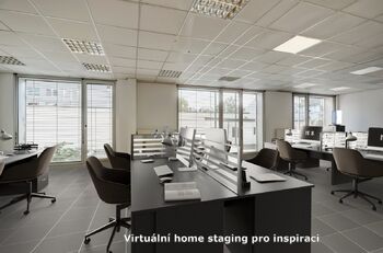 virtuální homestanging 2 NP - Pronájem kancelářských prostor 277 m², Brno