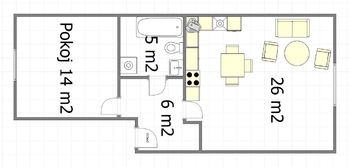 Pronájem bytu 2+kk v osobním vlastnictví 53 m², Mikulov