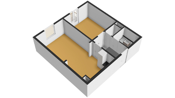 Pronájem bytu 2+kk v osobním vlastnictví 49 m², Praha 9 - Černý Most