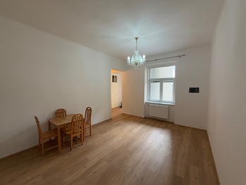 Obývací pokoj s kuchyní - Pronájem bytu 2+kk v osobním vlastnictví 65 m², Brno