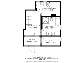 Pronájem domu 61 m², Jílové u Prahy