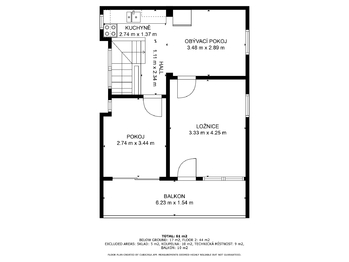 Pronájem domu 61 m², Jílové u Prahy