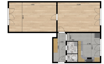 Prodej bytu 2+1 v osobním vlastnictví 55 m², Kralupy nad Vltavou