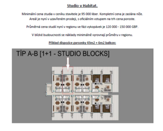 Prodej bytu 1+1 v osobním vlastnictví 67 m², 30 km od města Kyrenia