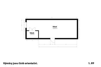 Pronájem obchodních prostor 94 m², Praha 6 - Břevnov