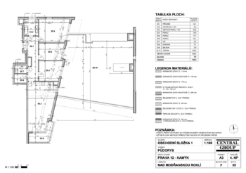 Prodej bytu 4+kk v osobním vlastnictví 239 m², Praha 4 - Kamýk