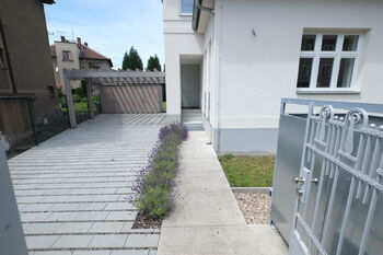 Pohled na dům - Pronájem bytu 2+kk v osobním vlastnictví 65 m², Poděbrady