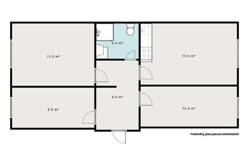 Prodej kancelářských prostor 60 m², Praha 4 - Háje