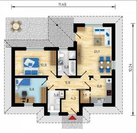 Prodej pozemku 1282 m², Rpety