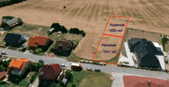 Prodej pozemku 1241 m², Přáslavice