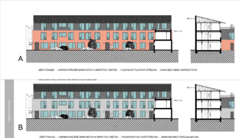 Prodej nájemního domu 1350 m², Žatec