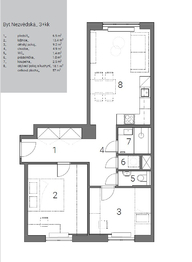 Prodej bytu 3+kk v osobním vlastnictví 61 m², Praha 10 - Strašnice