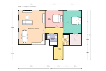 Pronájem bytu 3+kk v osobním vlastnictví 107 m², Praha 3 - Žižkov