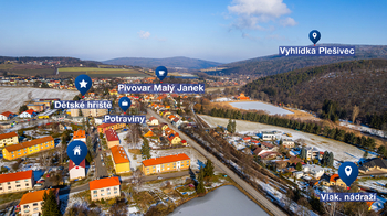 Občanská vybavenost - Prodej bytu 3+1 v osobním vlastnictví 72 m², Jince