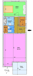 Prodej bytu 2+kk v osobním vlastnictví 70 m², Lipno nad Vltavou