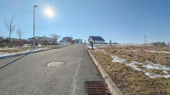 Pozemek - příjezdová cesta - Prodej pozemku 869 m², Rychnov nad Kněžnou