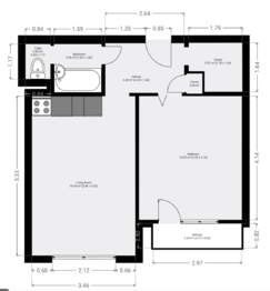 Pronájem bytu 2+kk v osobním vlastnictví 42 m², Moravský Beroun