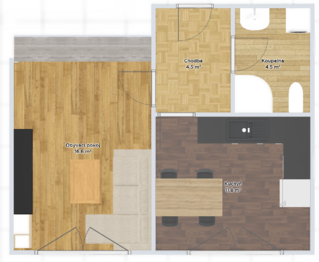 Prodej bytu 1+1 v osobním vlastnictví 38 m², Pečky