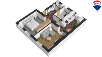 Prodej bytu 2+1 v osobním vlastnictví 62 m², Česká Lípa