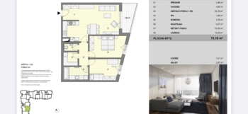 Pronájem bytu 3+kk v osobním vlastnictví 79 m², Ostrava