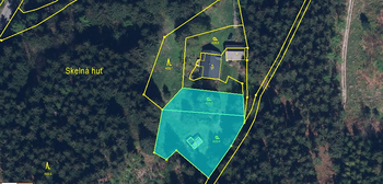 Prodej rodinného domu, Rokytnice v Orlických horách - katastrální mapa - Prodej domu 37 m², Rokytnice v Orlických horách