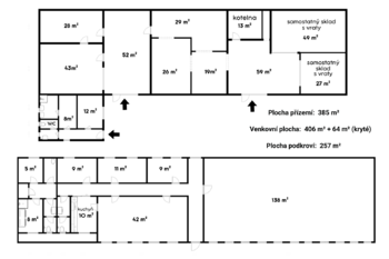 Pronájem obchodních prostor 642 m², Nymburk