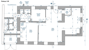 Prodej obchodních prostor 188 m², Jemnice